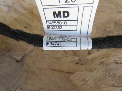 BMW CID Radio Display Wiring Cable 92517024
